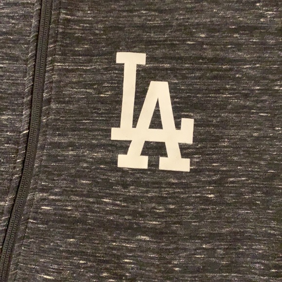NWT Fanatics Los Angeles Dodgers Fleece Zip-up Sweatshirt - Picture 2 of 15